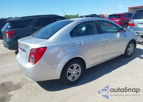 2014 Chevrolet Sonic Lt Auto из США, поврежденный, VIN 1G1JC5SH7E4216058